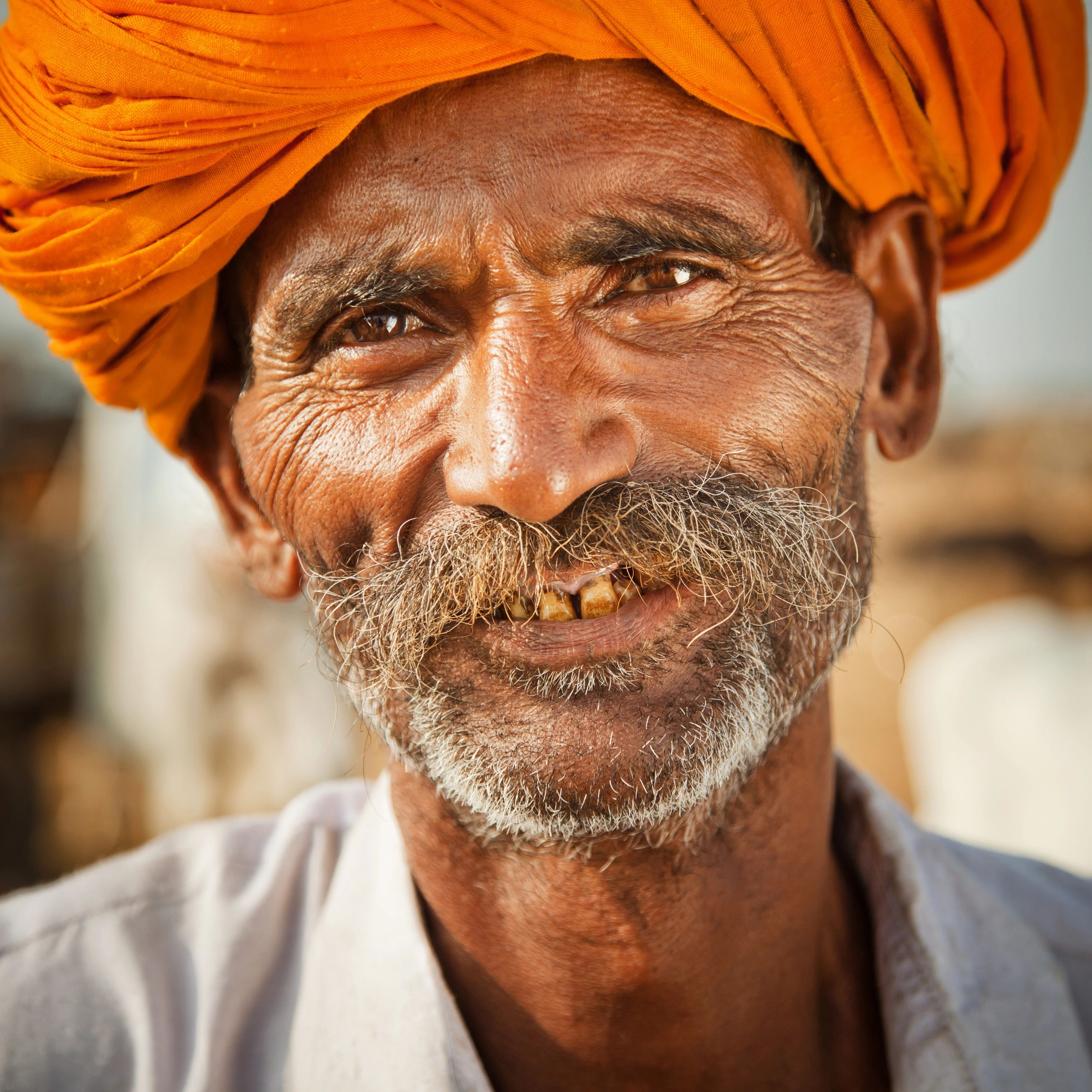 Portrait of a smiling customer