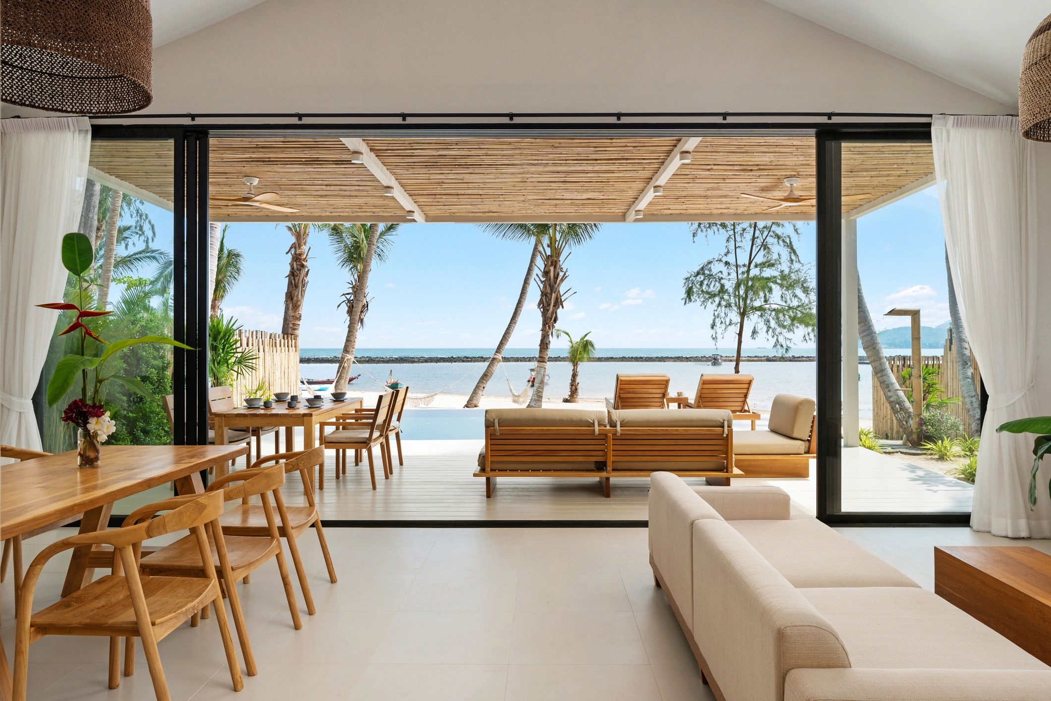 Modern hotel room interior, representing hotel booking assistance